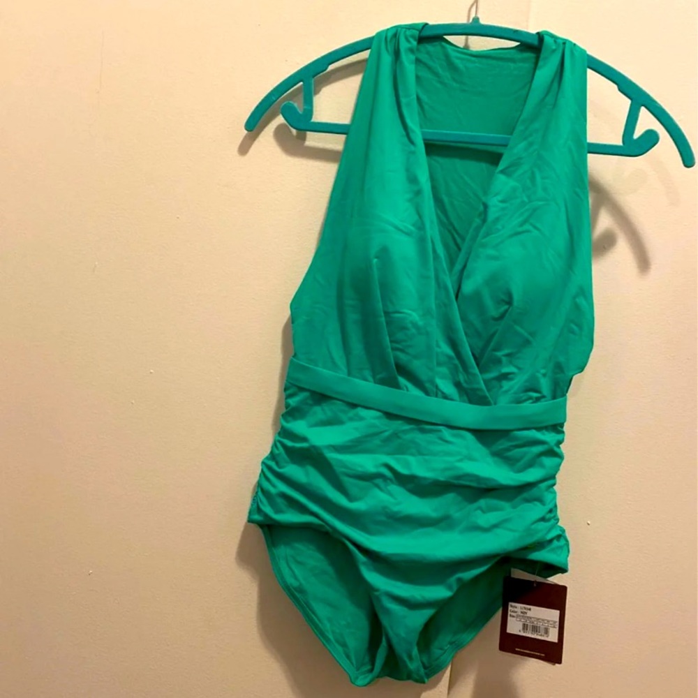 Sunseeker Swim One Piece, Medium, Mint color